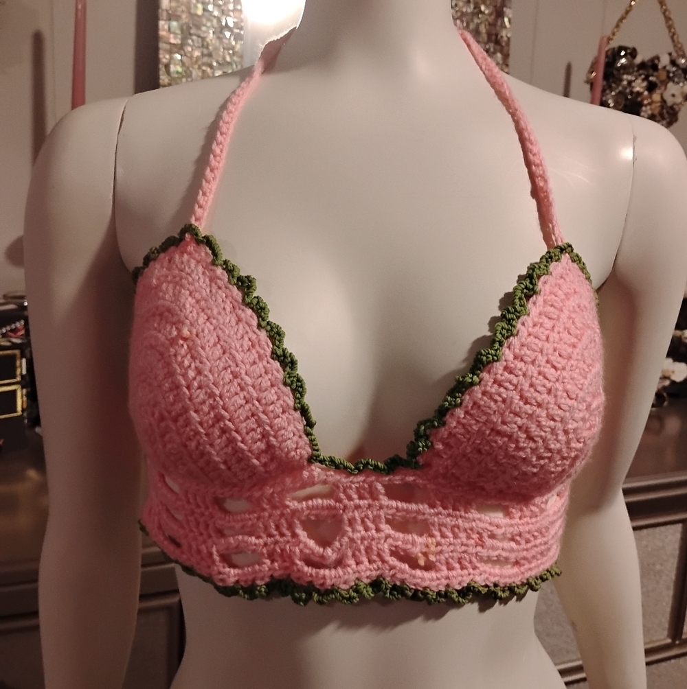 Crochet festival top